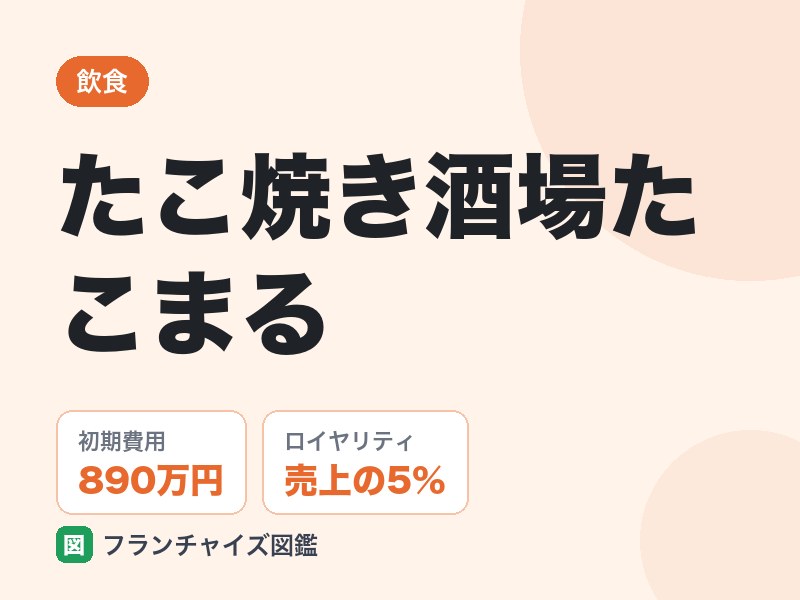 たこ焼き酒場たこまるのFC評判は