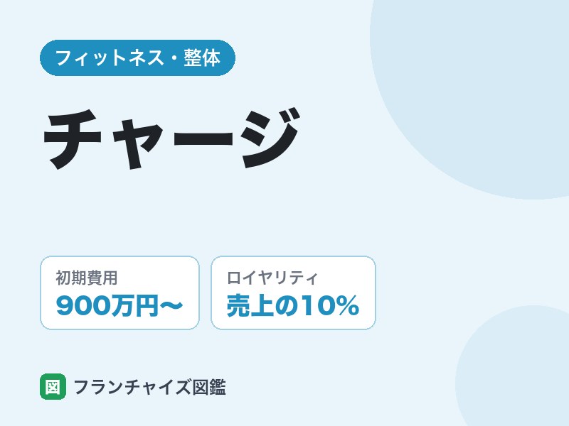チャージのFC評判は